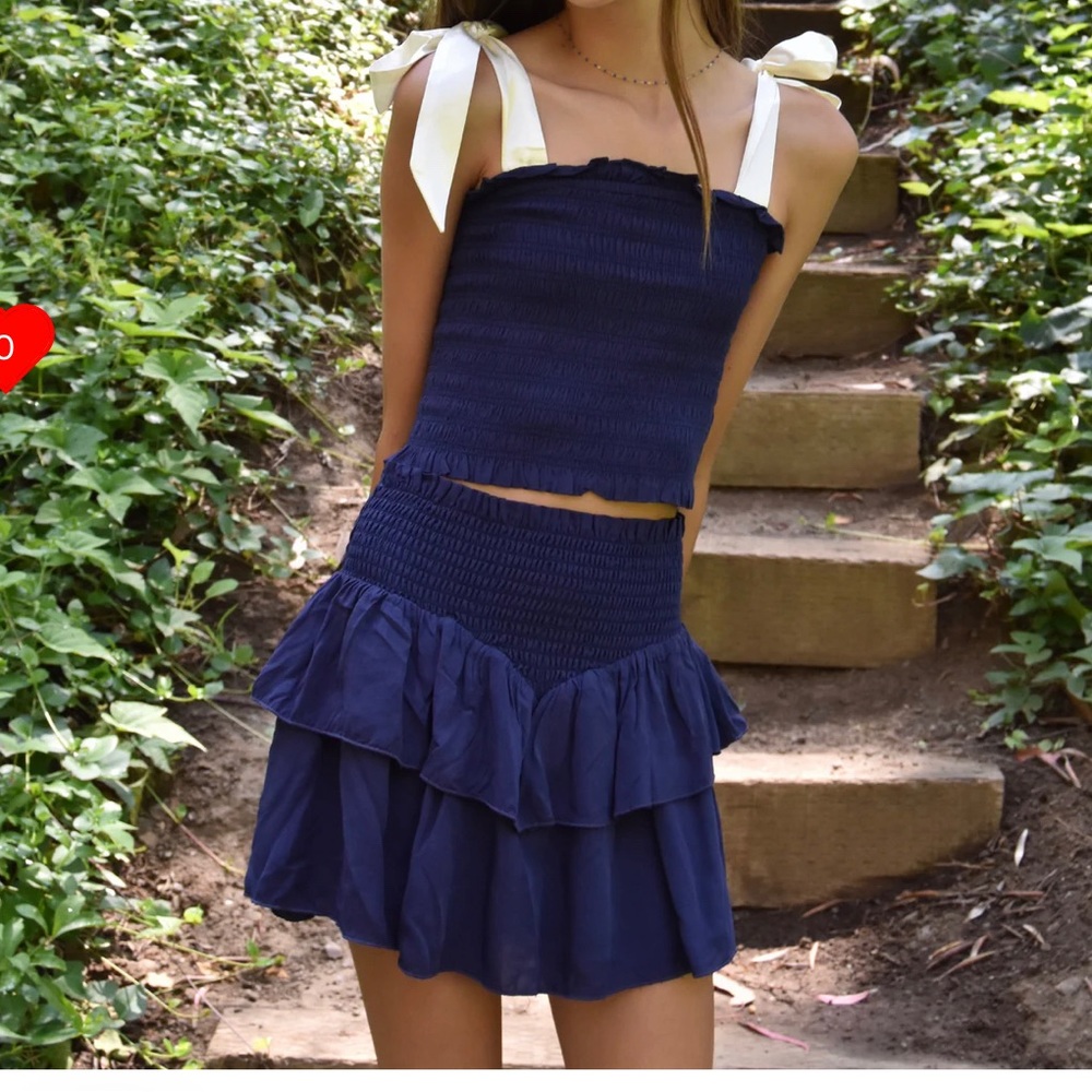 KatieJ cute navy blue set
